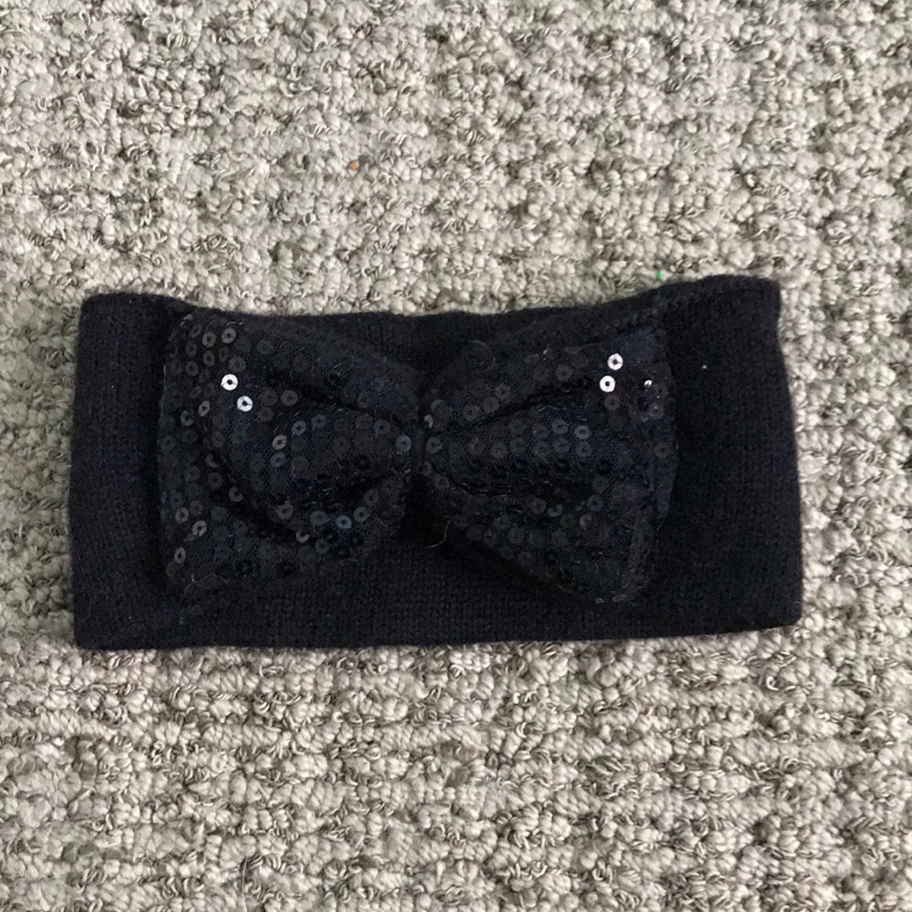 Black sparkly headband